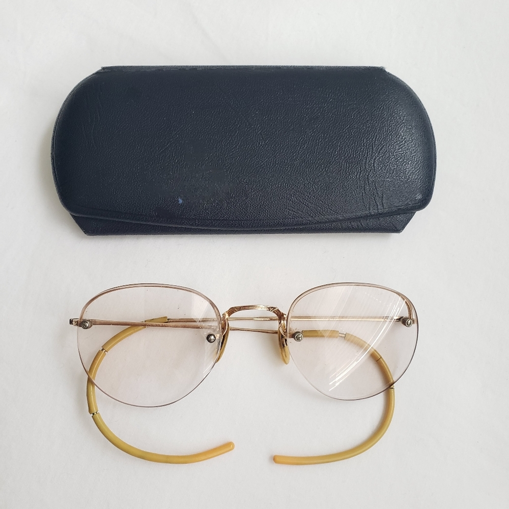 Shuron 1/10 12kt gold vintage eyeglass frames